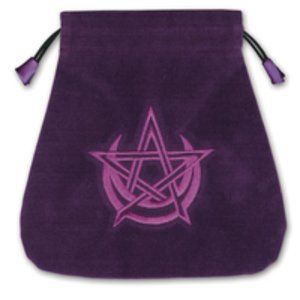 Pagan Moon Velvet Tarot Bag